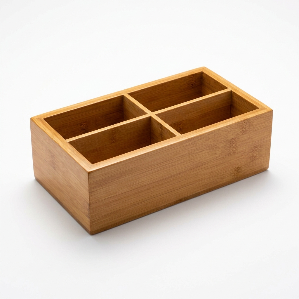 Bamboo Organizer Box